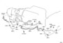 Image of Clamp, Flexible Hose. image for your 1996 TOYOTA PASEO