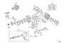 Diagram REAR AXLE HOUSING & DIFFERENTIAL for your TOYOTA