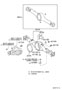 Diagram REAR AXLE HOUSING & DIFFERENTIAL for your 2018 TOYOTA TACOMA