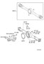 Diagram REAR AXLE HOUSING & DIFFERENTIAL for your 2018 TOYOTA TACOMA