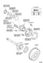 Diagram REAR AXLE SHAFT & HUB for your TOYOTA