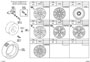 Diagram DISC WHEEL & WHEEL CAP for your 2021 TOYOTA COROLLA XSE Apex Sedan