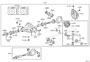 REAR AXLE HOUSING & DIFFERENTIAL Diagram