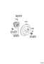 Diagram REAR AXLE SHAFT & HUB for your 2014 TOYOTA LAND CRUISER Base 5.7L i-Force  4WD