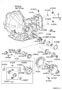 Image of Automatic Transmission Pinion Race image for your 2003 TOYOTA SIENNA