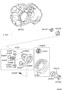 Diagram FRONT AXLE HOUSING & DIFFERENTIAL for your 2003 TOYOTA SIENNA