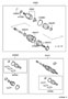 Diagram FRONT DRIVE SHAFT for your 2015 TOYOTA SIENNA