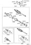 Diagram FRONT DRIVE SHAFT for your 2005 TOYOTA CAMRY