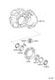 Diagram FRONT AXLE HOUSING & DIFFERENTIAL for your 2003 TOYOTA SIENNA