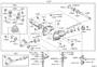 Diagram FRONT AXLE HOUSING & DIFFERENTIAL for your TOYOTA