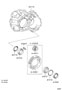 Diagram FRONT AXLE HOUSING & DIFFERENTIAL for your 2003 TOYOTA SIENNA