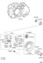 Diagram FRONT AXLE HOUSING & DIFFERENTIAL for your 2003 TOYOTA SIENNA