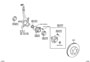 Diagram FRONT AXLE HUB for your 2015 TOYOTA LAND CRUISER Base 5.7L i-Force  4WD