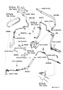 Diagram POWER STEERING TUBE for your 2002 TOYOTA CAMRY LE