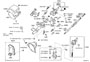 Diagram STEERING COLUMN & SHAFT for your 2003 TOYOTA COROLLA SEDAN, LE 1800CC 16-VALVE DOHC EFI, AUTOMATIC  4-SPEED