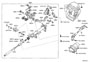 Diagram STEERING COLUMN & SHAFT for your 1989 TOYOTA MR2 T-BAR ROOF, GT