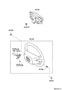 Diagram STEERING WHEEL for your 2008 TOYOTA TUNDRA
