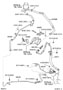 Diagram POWER STEERING TUBE for your 2002 TOYOTA CAMRY LE