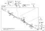 Diagram FRONT STEERING GEAR & LINK for your 2002 TOYOTA CAMRY LE 3000CC 24-VALVE DOHC EFI, AUTOMATIC  4-SPEED