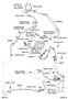 Diagram POWER STEERING TUBE for your 2004 TOYOTA