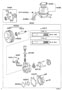 Diagram VANE PUMP & RESERVOIR (POWER STEERING) for your 2019 TOYOTA RAV4 Hybrid Limited