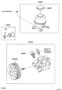 Diagram VANE PUMP & RESERVOIR (POWER STEERING) for your 2019 TOYOTA RAV4 Hybrid Limited