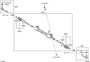 Diagram FRONT STEERING GEAR & LINK for your 2000 TOYOTA CAMRY