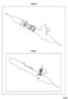 Diagram FRONT STEERING GEAR & LINK for your 2025 TOYOTA CAMRY