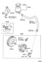 Diagram VANE PUMP & RESERVOIR (POWER STEERING) for your TOYOTA CAMRY