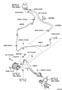 Diagram POWER STEERING TUBE for your TOYOTA CAMRY