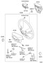 Diagram STEERING WHEEL for your 2018 TOYOTA PRIUS Three Touring Hatchback