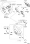 Diagram STEERING WHEEL for your 2023 TOYOTA COROLLA Hybrid SE Sedan