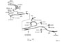 Diagram PARKING BRAKE & CABLE for your 2021 TOYOTA CAMRY