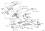 Diagram PARKING BRAKE & CABLE for your 2021 TOYOTA TACOMA SR5 Crew Cab Pickup Fleetside 2.7L 4WD