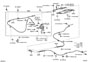 Diagram PARKING BRAKE & CABLE for your 2005 TOYOTA TUNDRA LIMITED