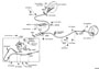 Diagram PARKING BRAKE & CABLE for your 2002 TOYOTA MR2 SPYDER