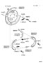 Diagram PARKING BRAKE & CABLE for your 2010 TOYOTA 4RUNNER 2700CC 16-VALVE DOHC EFI, AUTOMATIC  4-SPEED