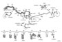 Diagram BRAKE TUBE & CLAMP for your TOYOTA