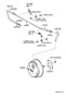 Diagram BRAKE BOOSTER & VACUUM TUBE for your 1998 TOYOTA