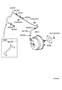 Diagram BRAKE BOOSTER & VACUUM TUBE for your 1997 TOYOTA RAV 4