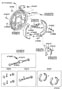 Diagram REAR DRUM BRAKE WHEEL CYLINDER & BACKING PLATE for your 2001 TOYOTA TUNDRA DELUXE 3400CC EFI, MANUAL , 5-SPEED