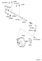 Diagram BRAKE BOOSTER & VACUUM TUBE for your 1979 TOYOTA