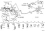 Diagram BRAKE TUBE & CLAMP for your TOYOTA