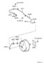 BRAKE BOOSTER & VACUUM TUBE Diagram