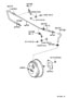 Diagram BRAKE BOOSTER & VACUUM TUBE for your 2001 TOYOTA