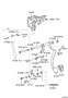 Diagram BRAKE PEDAL & BRACKET for your 2024 TOYOTA TACOMA