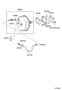 BRAKE BOOSTER & VACUUM TUBE Diagram