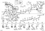 Diagram BRAKE TUBE & CLAMP for your 2003 TOYOTA ECHO