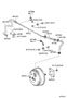 BRAKE BOOSTER & VACUUM TUBE Diagram