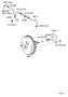 Diagram BRAKE BOOSTER & VACUUM TUBE for your 1976 TOYOTA